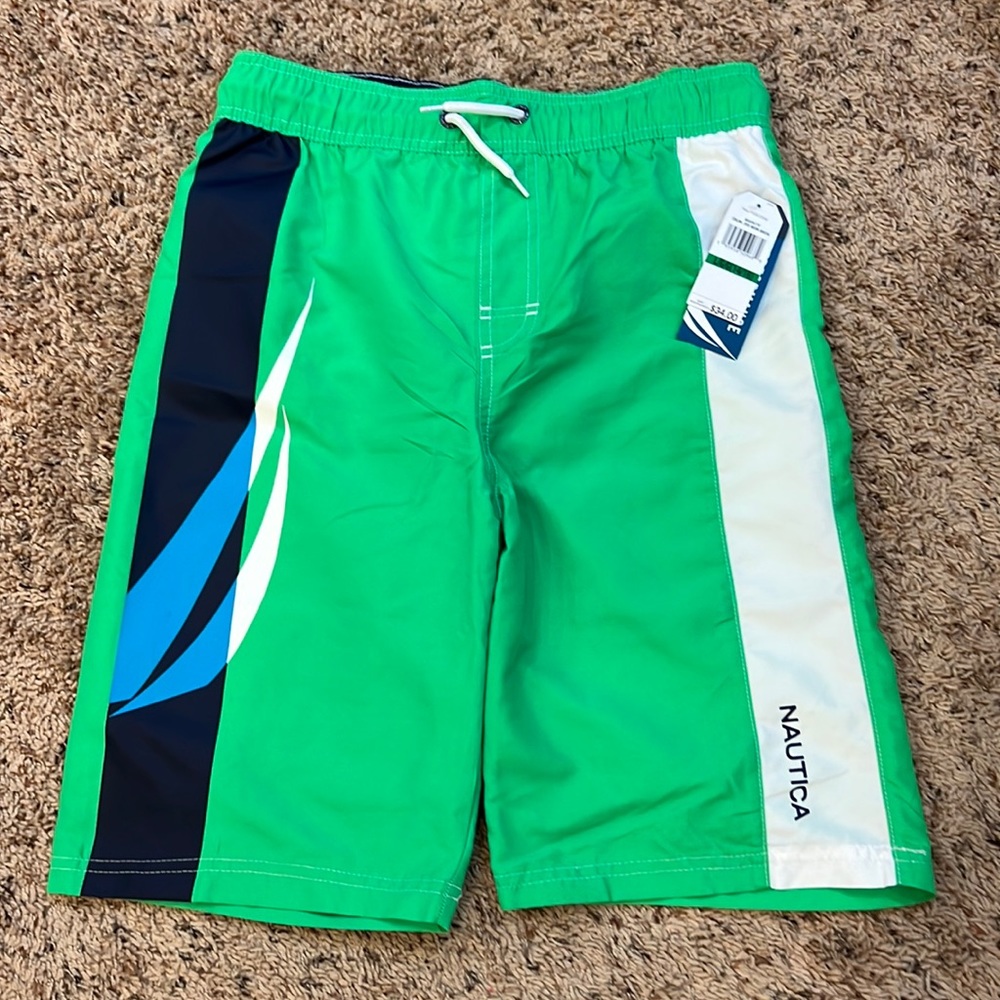 Boys Nautica Swim Trunks
